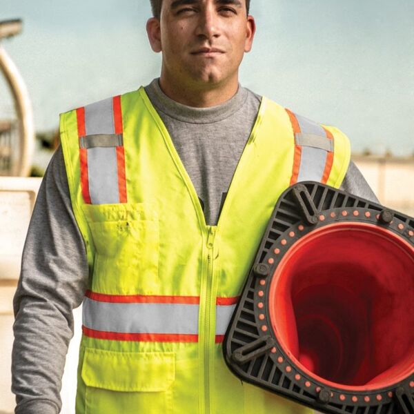 Ultra-Cool™ Solid Front Vest with Mesh Back Thumbnail