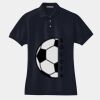 Ladies Heavyweight Cotton Pique Polo Thumbnail