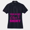 Ladies Heavyweight Cotton Pique Polo Thumbnail