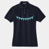 Ladies Heavyweight Cotton Pique Polo Thumbnail