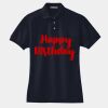 Ladies Heavyweight Cotton Pique Polo Thumbnail