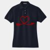 Ladies Heavyweight Cotton Pique Polo Thumbnail