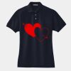 Ladies Heavyweight Cotton Pique Polo Thumbnail