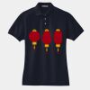 Ladies Heavyweight Cotton Pique Polo Thumbnail