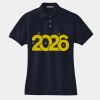 Ladies Heavyweight Cotton Pique Polo Thumbnail
