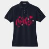 Ladies Heavyweight Cotton Pique Polo Thumbnail
