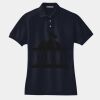 Ladies Heavyweight Cotton Pique Polo Thumbnail