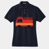 Ladies Heavyweight Cotton Pique Polo Thumbnail