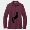 Ladies Silk Touch Long Sleeve Polo Thumbnail