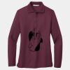 Ladies Silk Touch Long Sleeve Polo Thumbnail