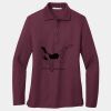Ladies Silk Touch Long Sleeve Polo Thumbnail