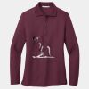 Ladies Silk Touch Long Sleeve Polo Thumbnail