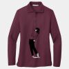 Ladies Silk Touch Long Sleeve Polo Thumbnail