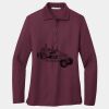 Ladies Silk Touch Long Sleeve Polo Thumbnail