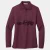 Ladies Silk Touch Long Sleeve Polo Thumbnail