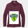 Ladies Silk Touch Long Sleeve Polo Thumbnail