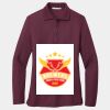 Ladies Silk Touch Long Sleeve Polo Thumbnail