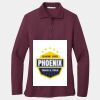 Ladies Silk Touch Long Sleeve Polo Thumbnail