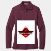 Ladies Silk Touch Long Sleeve Polo Thumbnail