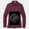 Ladies Silk Touch Long Sleeve Polo Thumbnail
