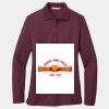 Ladies Silk Touch Long Sleeve Polo Thumbnail
