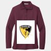Ladies Silk Touch Long Sleeve Polo Thumbnail