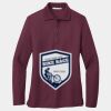 Ladies Silk Touch Long Sleeve Polo Thumbnail