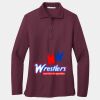 Ladies Silk Touch Long Sleeve Polo Thumbnail