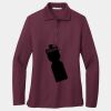 Ladies Silk Touch Long Sleeve Polo Thumbnail