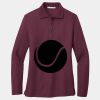 Ladies Silk Touch Long Sleeve Polo Thumbnail