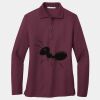 Ladies Silk Touch Long Sleeve Polo Thumbnail