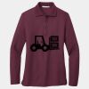 Ladies Silk Touch Long Sleeve Polo Thumbnail