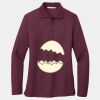 Ladies Silk Touch Long Sleeve Polo Thumbnail
