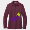 Ladies Silk Touch Long Sleeve Polo Thumbnail