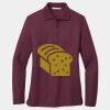 Ladies Silk Touch Long Sleeve Polo Thumbnail