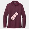 Ladies Silk Touch Long Sleeve Polo Thumbnail