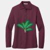 Ladies Silk Touch Long Sleeve Polo Thumbnail