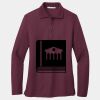 Ladies Silk Touch Long Sleeve Polo Thumbnail