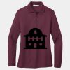 Ladies Silk Touch Long Sleeve Polo Thumbnail