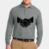 Silk Touch Long Sleeve Polo Thumbnail